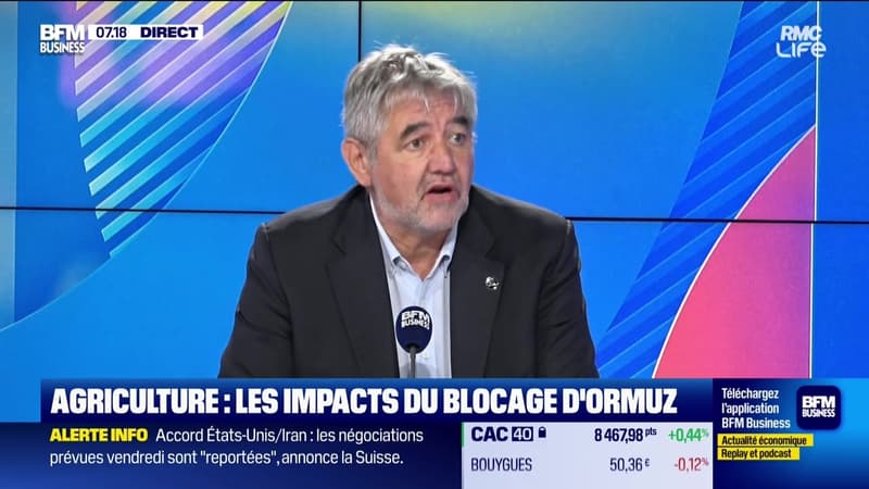 Jean-Luc Duval (La Coopération Agricole) : Agriculture, les impacts du blocage d'Ormuz - 19/06
