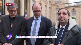Antisémitisme: les représentants des cultes reçus à l'Elysée