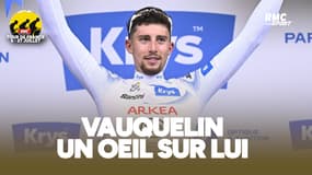 Tour de France (E2) : 4e au général, Maillot blanc, "Vauquelin commence à faire parler"