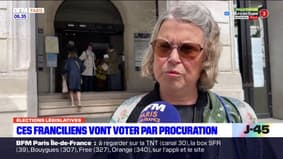 Elections législatives: ces franciliens qui vont voter par procuration