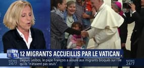 Pape François ramène 3 familles de migrants au Vatican (2/2)