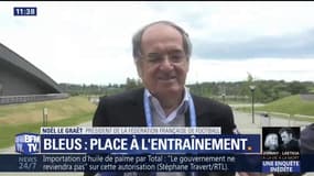 "Il y a de l'espace, du confort." Noël Le Graët satisfait de l'hôtel des Bleus en Russie