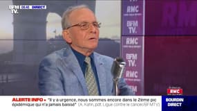 Covid-19: Axel Kahn appelle Emmanuel Macron à "demander à l'OMS de coordonner une fabrication mondiale de vaccins ARN"