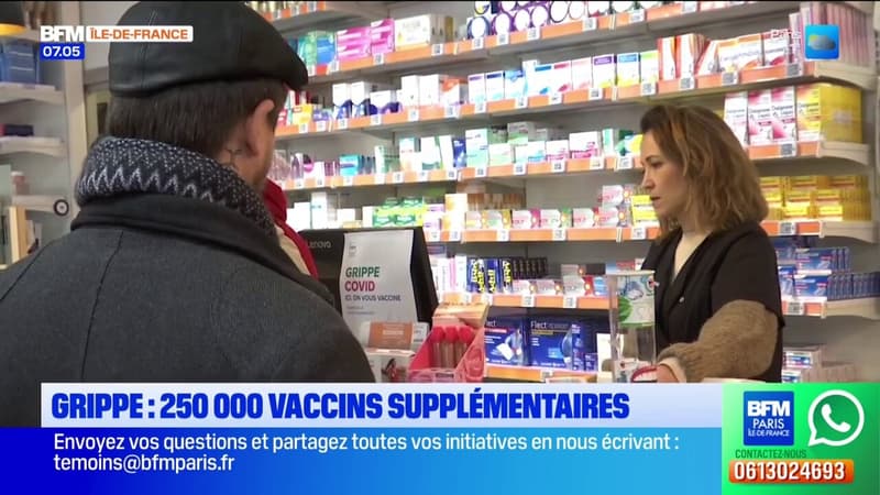 Île-de-France: face à la grippe, 250.000 vaccins débloqués