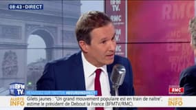 Nicolas Dupont-Aignan propose "un grand plan pour sortir de la dépendance du pétrole"