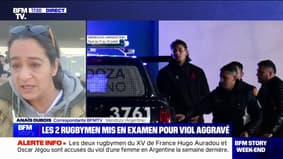 Affaire Jégou-Auradou: les deux rugbymen français sont mis en examen pour viol aggravé et restent en détention