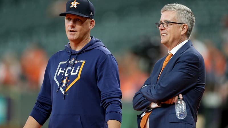 AJ Hinch et Jeff Luhnow