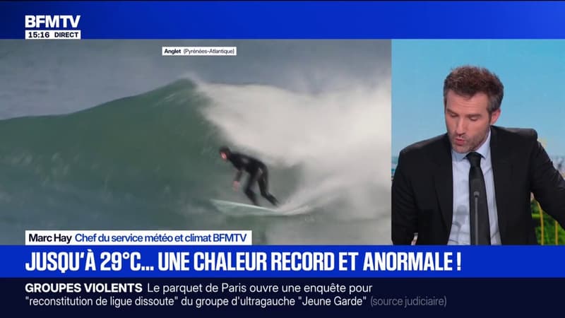 20°C à Versailles, près de 30°C dans le sud...Une chaleur record s'est installée sur l'Hexagone en cette fin février