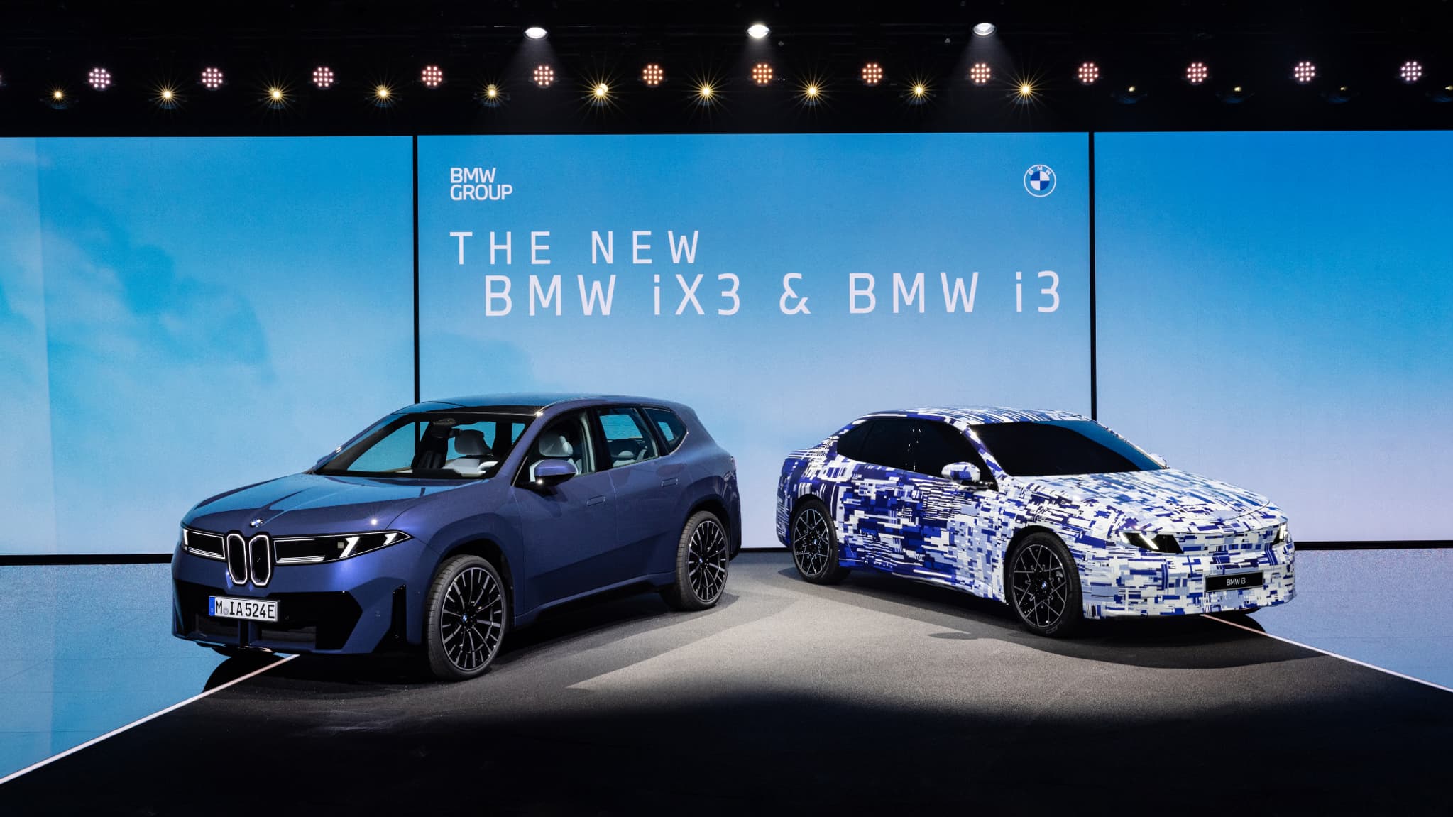 BMW presents the first models to rest on its new "Neue Klasse" platform, IX3 and I3. BMW presents the first models to rest on its new "Neue Klasse" platform, IX3 and I3.