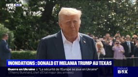 Inondations au Texas: "C'est horrible mais nous allons aux côtés de ces formidables familles", a déclaré Donald Trump avant de se rendre sur place