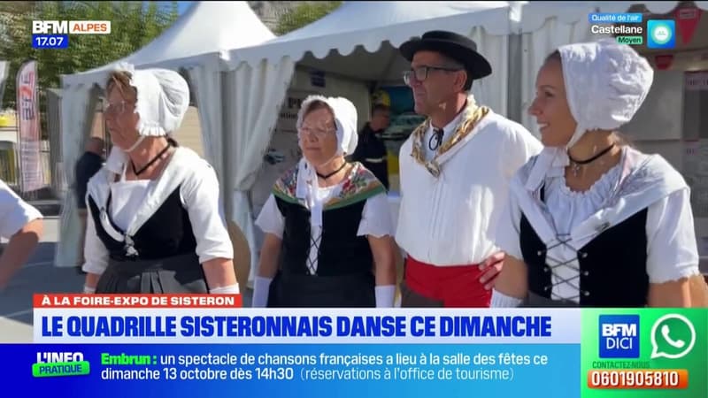 Foire expo de Sisteron: le Quadrille sisteronnais se produit ce dimanche