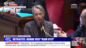 "L'objectif c'est de protéger les Français face à la hausse des prix de l'énergie", Élisabeth Borne répond aux critiques de Marine Le Pen à l'Assemblée nationale  