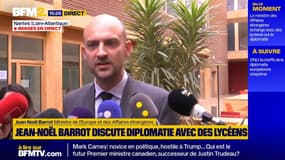Syrie: les responsables des "massacres devront être jugés et punis", déclare Jean-Noël Barrot