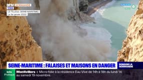 Seine-Maritime: falaises et maisons en danger à cause de l'érosion