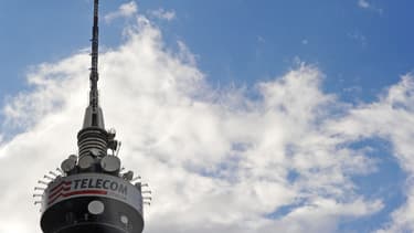 La tour Telecom Italia à Rome. Orange étudie une union qui pourrait déboucher sur la naissance d'un nouveau leader européen.