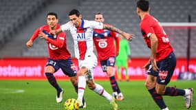 Angel Di Maria lors de Lille-PSG