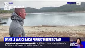 Dans le Var, ce lac a perdu 7 mètres d'eau à cause de la sécheresse