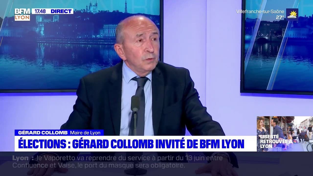 Il Fallait Se Rassembler Gérard Collomb Sexplique Sur Son Alliance Avec Le Candidat Lr 