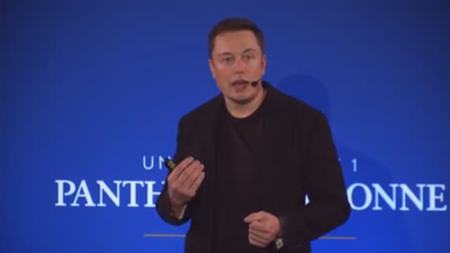 Elon Musk a développé une démonstration implacable devant les étudiants de La Sorbone. 