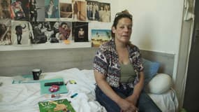 Inasse, 24 ans, s'est métamorphosée à cause de sa consommation de crack.
