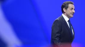 Nicolas Sarkozy lors de ses adieux à la vie politique, le 6 mai 2012.