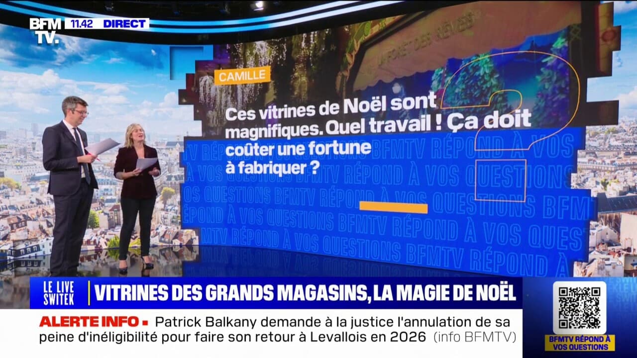 Combien Coûte La Fabrication Des Vitrines De Noël Bfmtv Répond à Vos Questions 5778