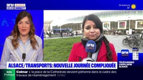 Retraites: journée compliquée dans les transports en Alsace