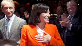 Anne Hidalgo a tenu mardi soir son premier meeting de campagne, en vue des municipales de 2014.