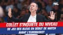Équipe de France : Avant l'EuroBasket, Collet s'inquiète du niveau de jeu dans les débuts de match