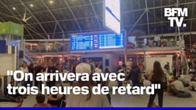 La galère des voyageurs SNCF de la ligne Paris-Lyon-Marseille à la suite d'un incident électrique 