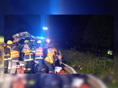 22 pompiers sont intervenus sur l'accident à Crots le 28 septembre dernier. 