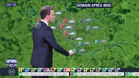 Météo Paris-Ile-de-France du mardi 3 janvier 2017: Un ciel bien gris et des températures en nette baisse
