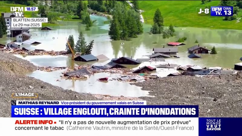 Village englouti en Suisse: 