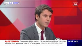 Énergie: pour Gabriel Attal, "l'objectif c'est de ne plus dépendre de la Russie pour nous approvisionner"