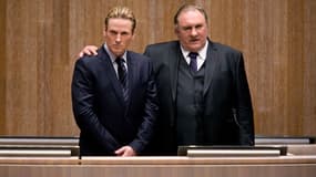 Benoît Magimel et Gérard Depardieu dans la série "Marseille"