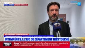 Crues du Rhône: le président de région décrit un "événement très important"