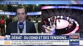 Grand débat de la présidentielle: "Marine Le Pen a poursuivi la présentation de son projet et montré les incohérences de ses concurrents", Nicolas Bay