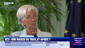"Cette décision, elle est importante": Christine Lagarde revient sur la baisse de taux annoncée par la BCE