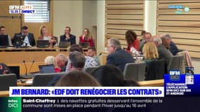 Hautes-Alpes: Jean-Marie Bernard demande à EDF de "renégocier les contrats"
