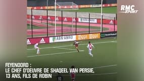 Feyenoord : Le chef d'œuvre de Shaqeel van Persie, 13 ans, fils de Robin