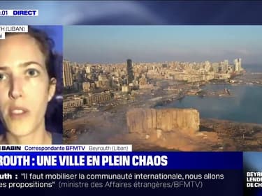 Une chaîne de solidarité s'est formée à Beyrouth, de la nourriture et des vêtements distribués aux sinistrés