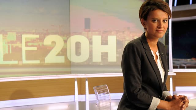 Najat Vallaud-Belkacem, la ministre de l’Éducation nationale, était l’invitée dimanche soir du journal de TF1.