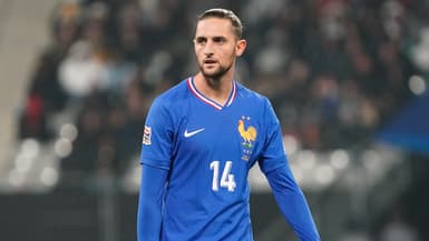 Adrien Rabiot avec l'équipe de France le 14 novembre 2024