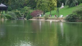 Le lac du parc Montsouris