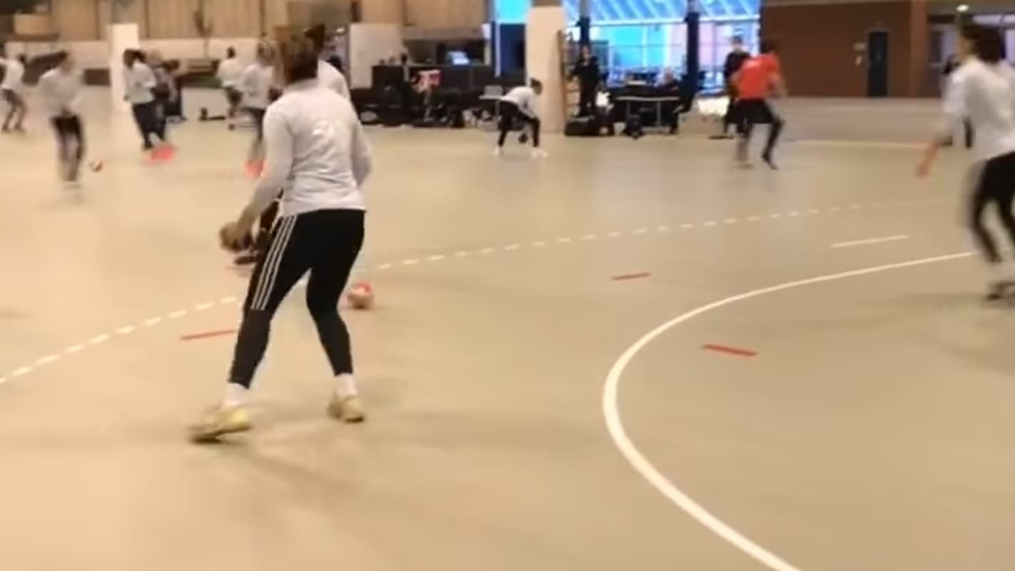 Le terrain d’entraînement des Bleues