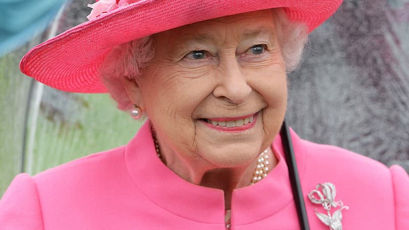 La reine Elizabeth le 10 mai 2016 à Londres. 