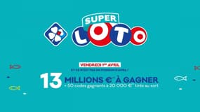 Super Loto : tirage de 13 millions d'euros pour le 1er avril chez la FDJ