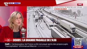 "Les consignes n'ont pas été suivies": Agnès Pannier-Runacher évoque les poids lourds bloqués par la neige