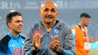 Luciano Spalletti, le coach de Naples, le 7 mai 2023.