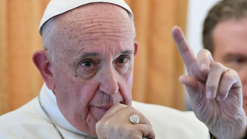 Le pape François s'est dit très préoccupé par les violences dans la bande de Gaza. 